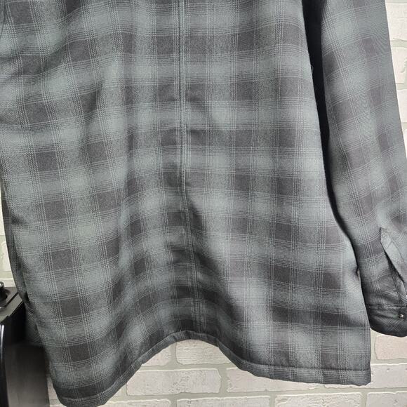Dickies Plaid Hooded Jacket XL - Picture 7 of 10